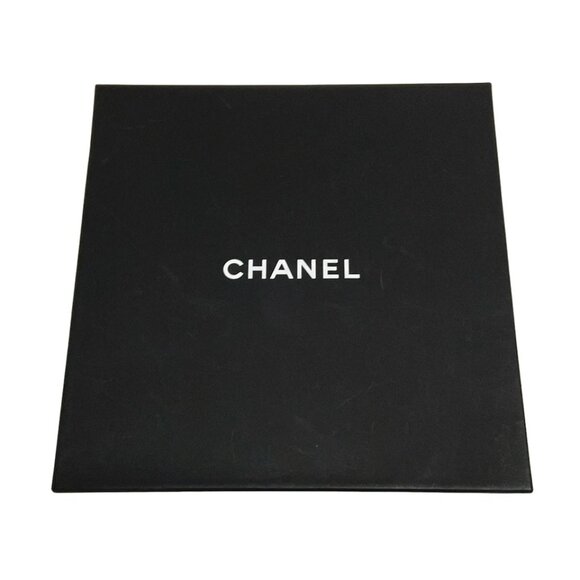 CHANEL - White Navy Silk Scarf 428-072525 - Picture 5 of 5